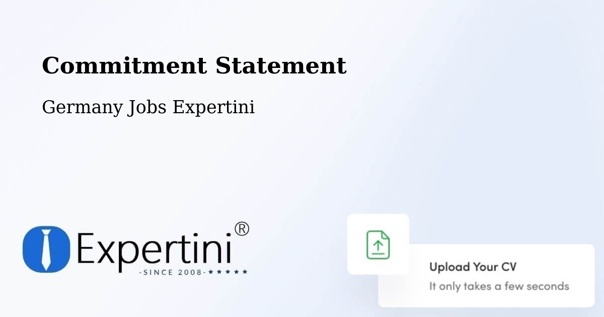 Corporate Commitment – Münchenbernsdorf - Germany Jobs Expertini