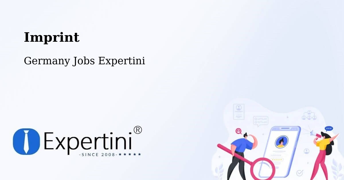 Imprint – Münchenbernsdorf - Germany Jobs Expertini